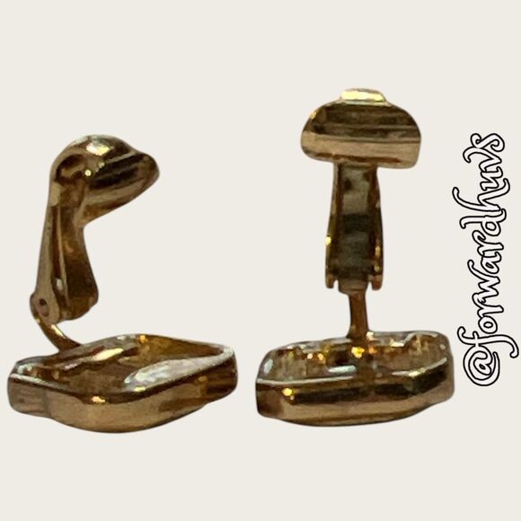 Chr Dior | Christian Dior Germany | Clip On Rhinestone Earrings - Picture 7 of 11